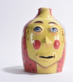 Stacy Lambert Folk Pottery Jug