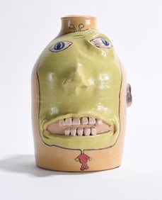 Stacy Lambert Folk Pottery Jug