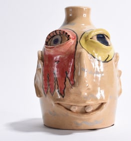 Stacy Lambert Folk Pottery Jug