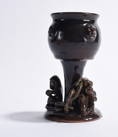 Stacy Lambert Folk Pottery Cup