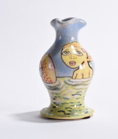 Stacy Lambert Folk pottery Vase