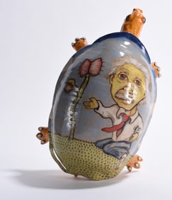 Stacy Lambert Folk Pottery Turtle