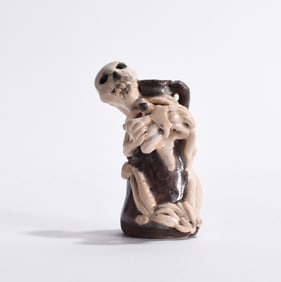 Stacy Lambert Miniature Folk Jug