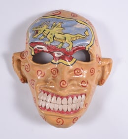 Stacy Lambert Folk Pottery Mask