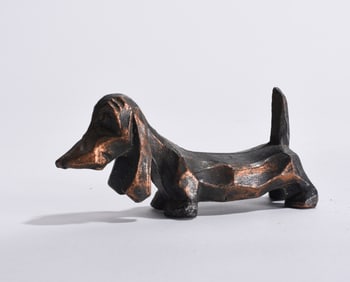 Antique Cast Iron Dog