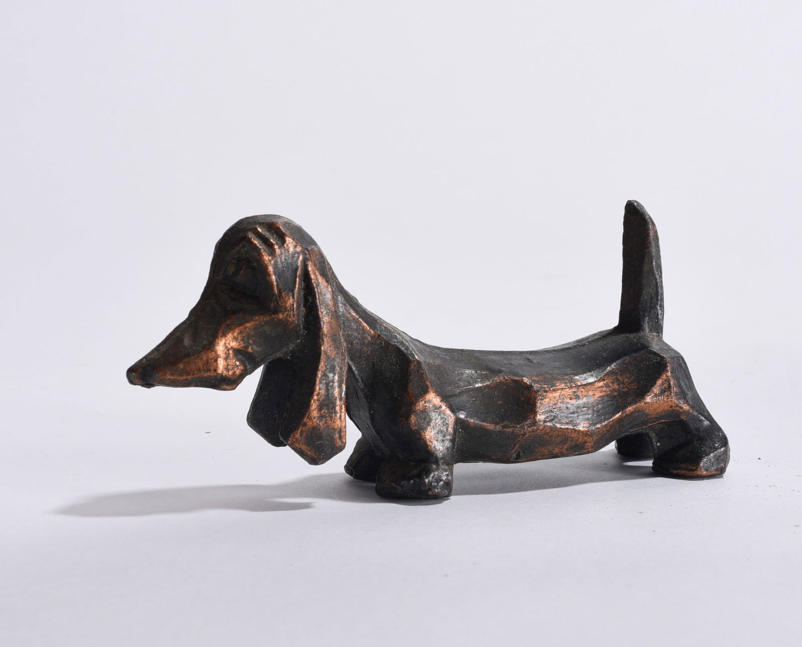 Antique Cast Iron Dog (1 of 3)