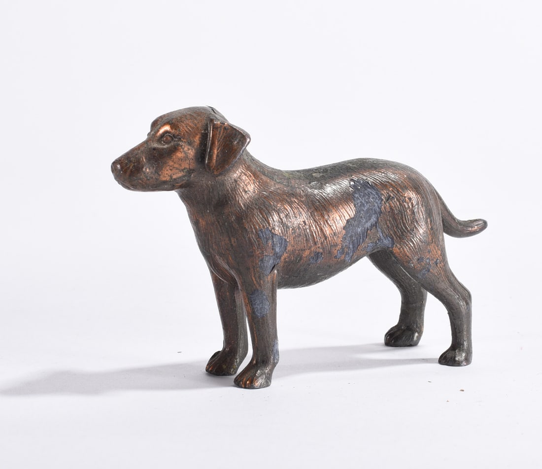 Antique Cast Iron Dog (1 of 3)