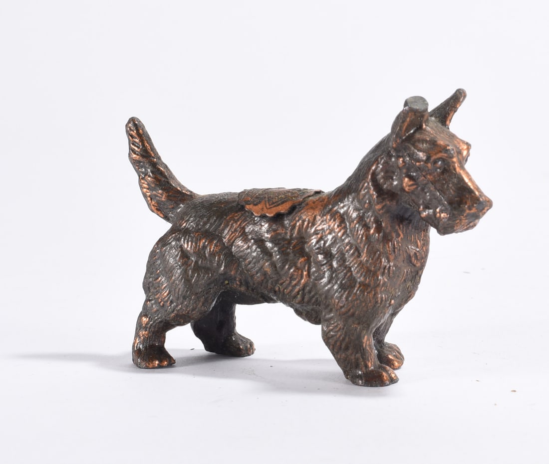 Antique Cast Iron Dog (1 of 4)