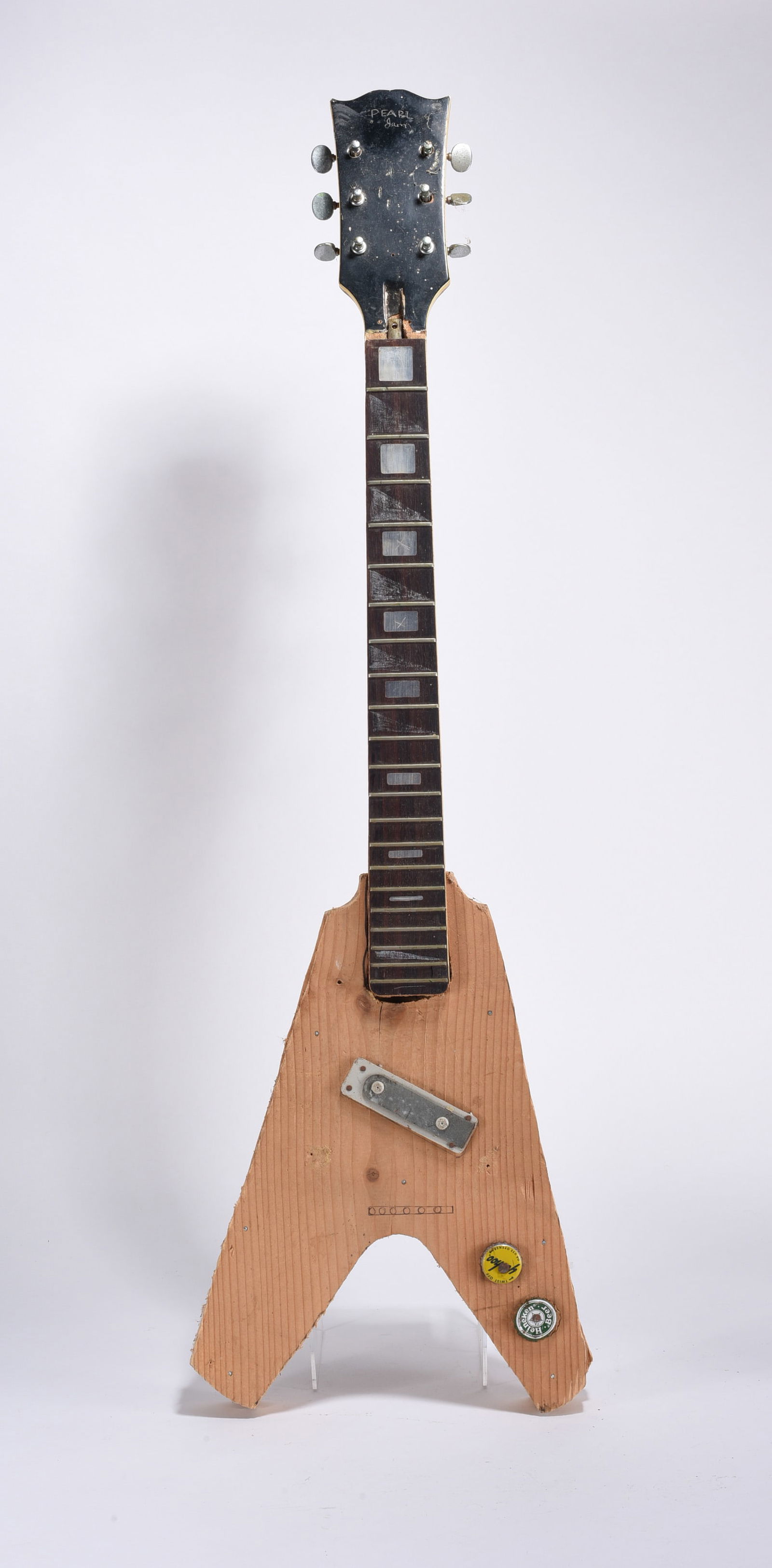 Folk Art Hand Made Guitar (1 of 2)