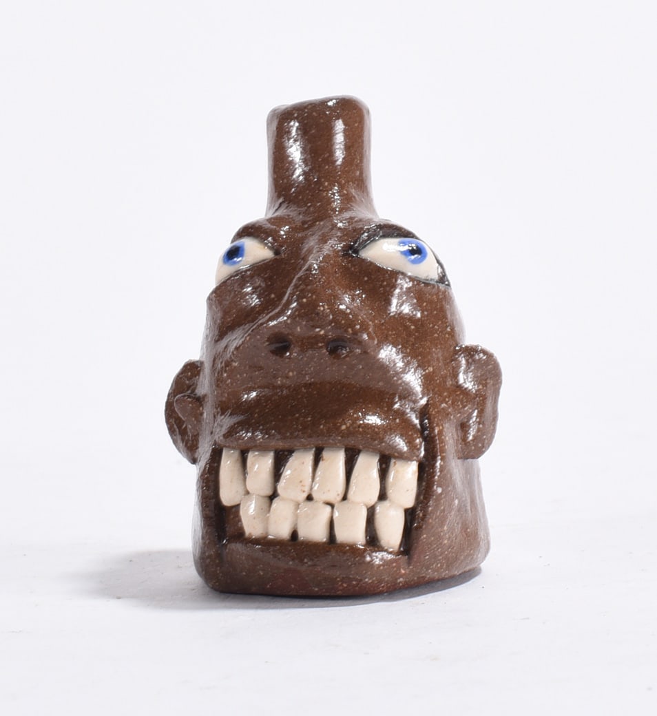 Stacy Lambert Miniature Face Jug (1 of 3)