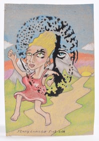 Stacy Lambert Folk Art Drawing