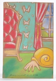 Stacy Lambert Folk Art Drawing