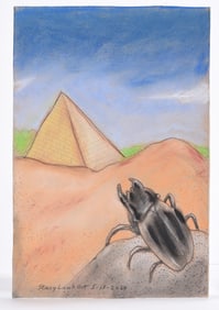 Stacy Lambert Folk Art Drawing