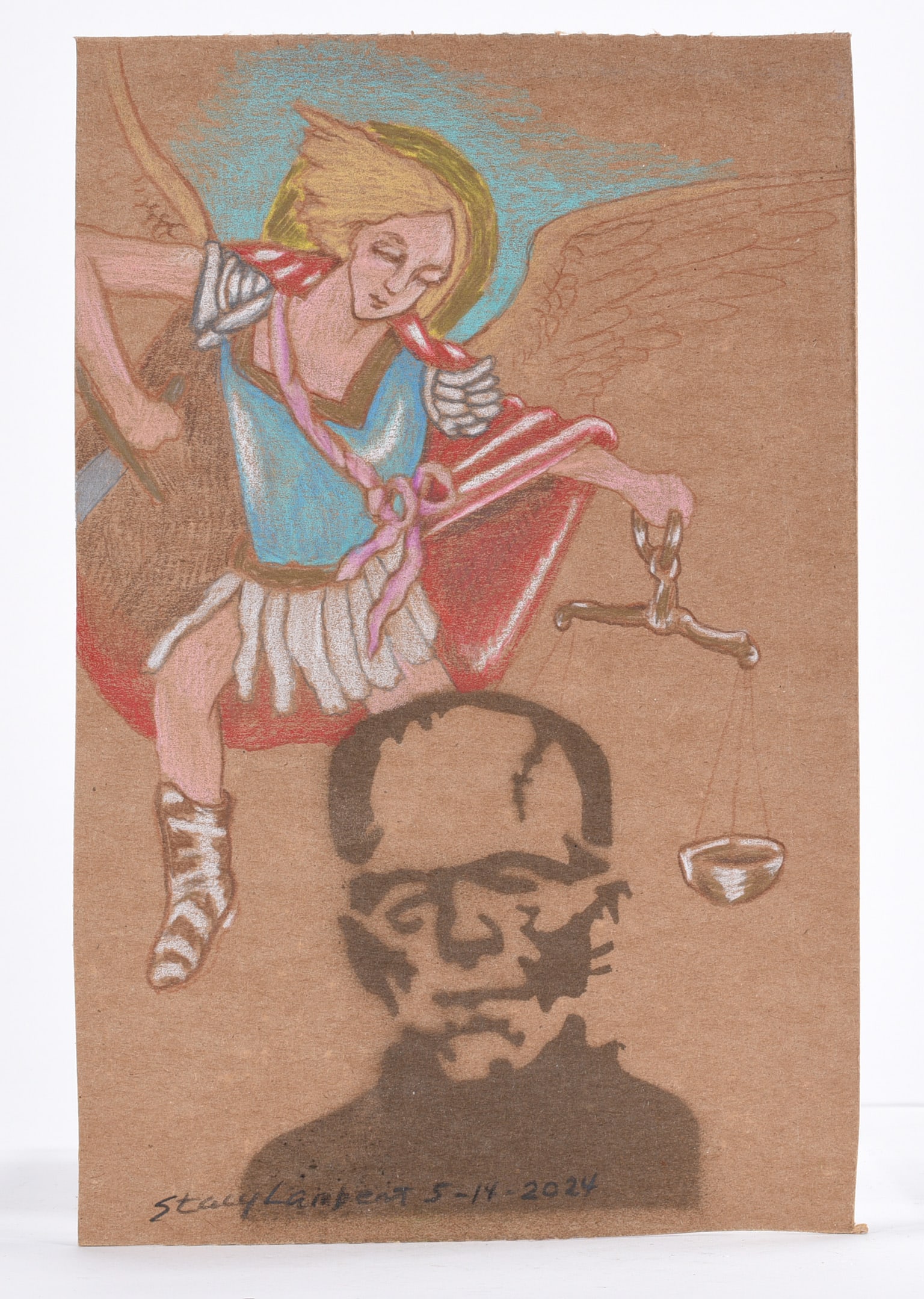 Stacy Lambert Folk Art Drawing (1 of 2)