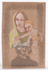 Stacy Lambert Folk Art Drawing