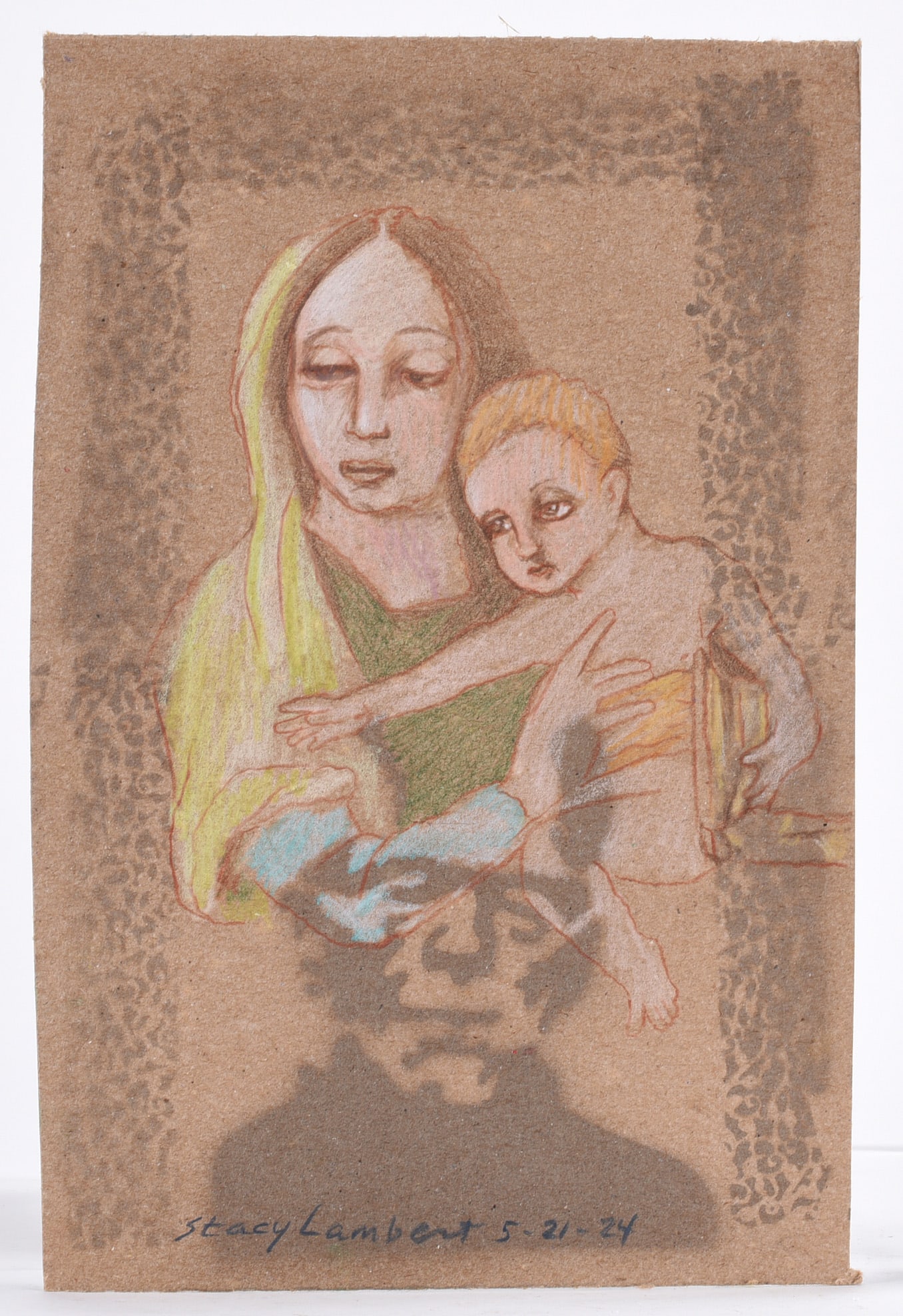 Stacy Lambert Folk Art Drawing (1 of 2)