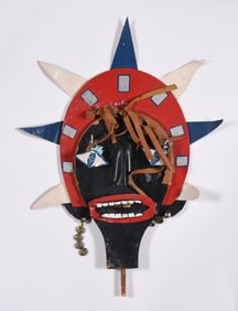Benny Carter Environmental Folk Art Head