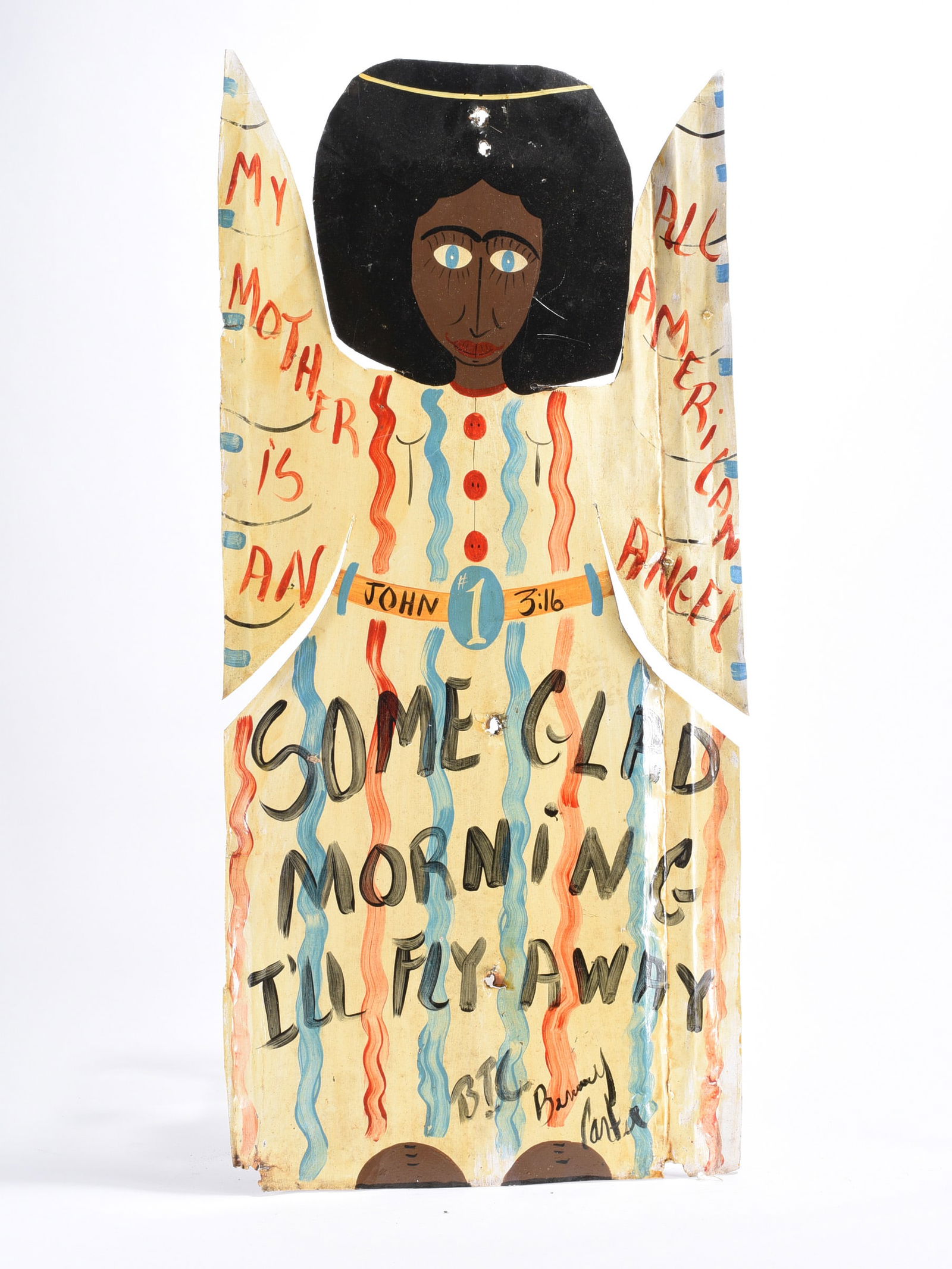 Benny Carter Rare Environmental Tin Cutout (1 of 2)