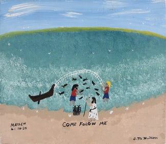 Mike Hutson Folk Art Painting