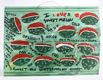 Mary Proctor Folk Art Painting