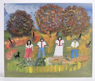 Annie Wellborn Folk Art Painting