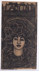 Herbert Freeman Folk Art Drawing