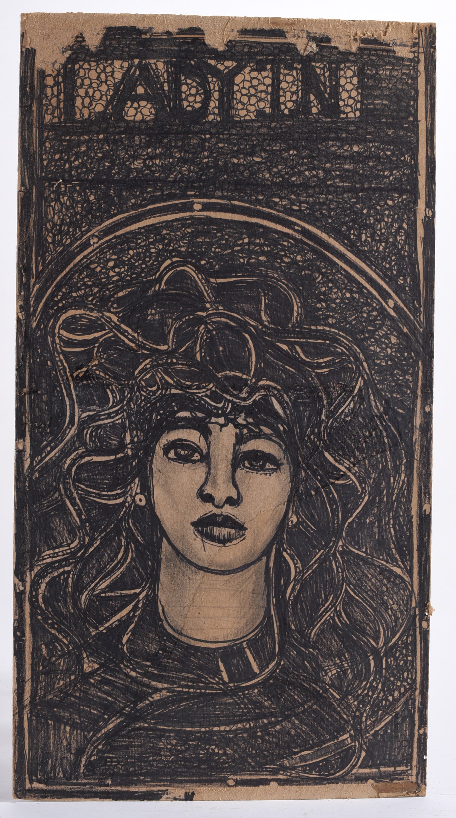 Herbert Freeman Folk Art Drawing (1 of 4)