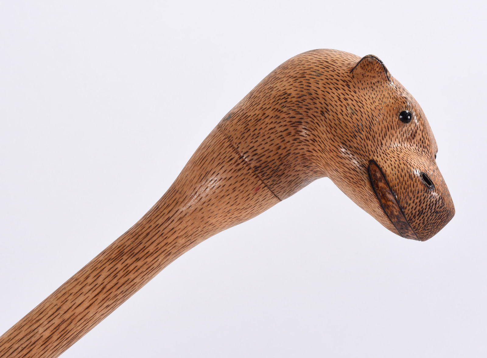Outstanding Carved Animal Walking Stick (1 of 7)