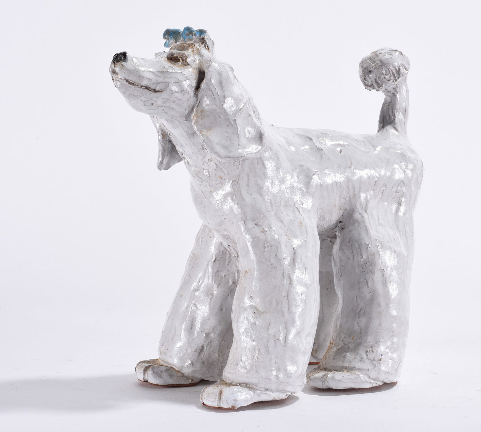 Folk Art Pottery Dog: Folk Art Pottery Dog