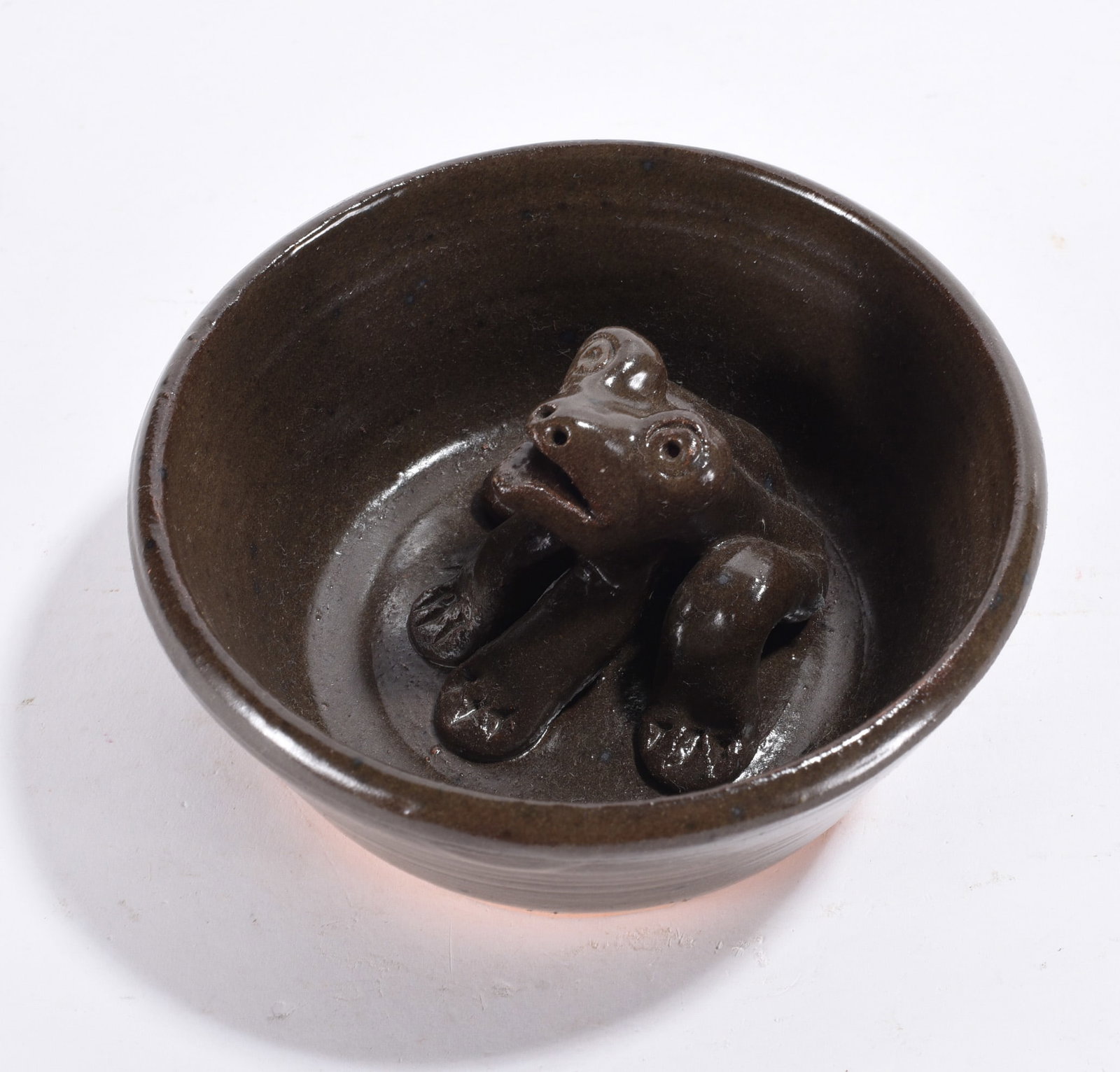Kathy Richards Frog in a Bowl: Kathy Richards Frog in a Bowl