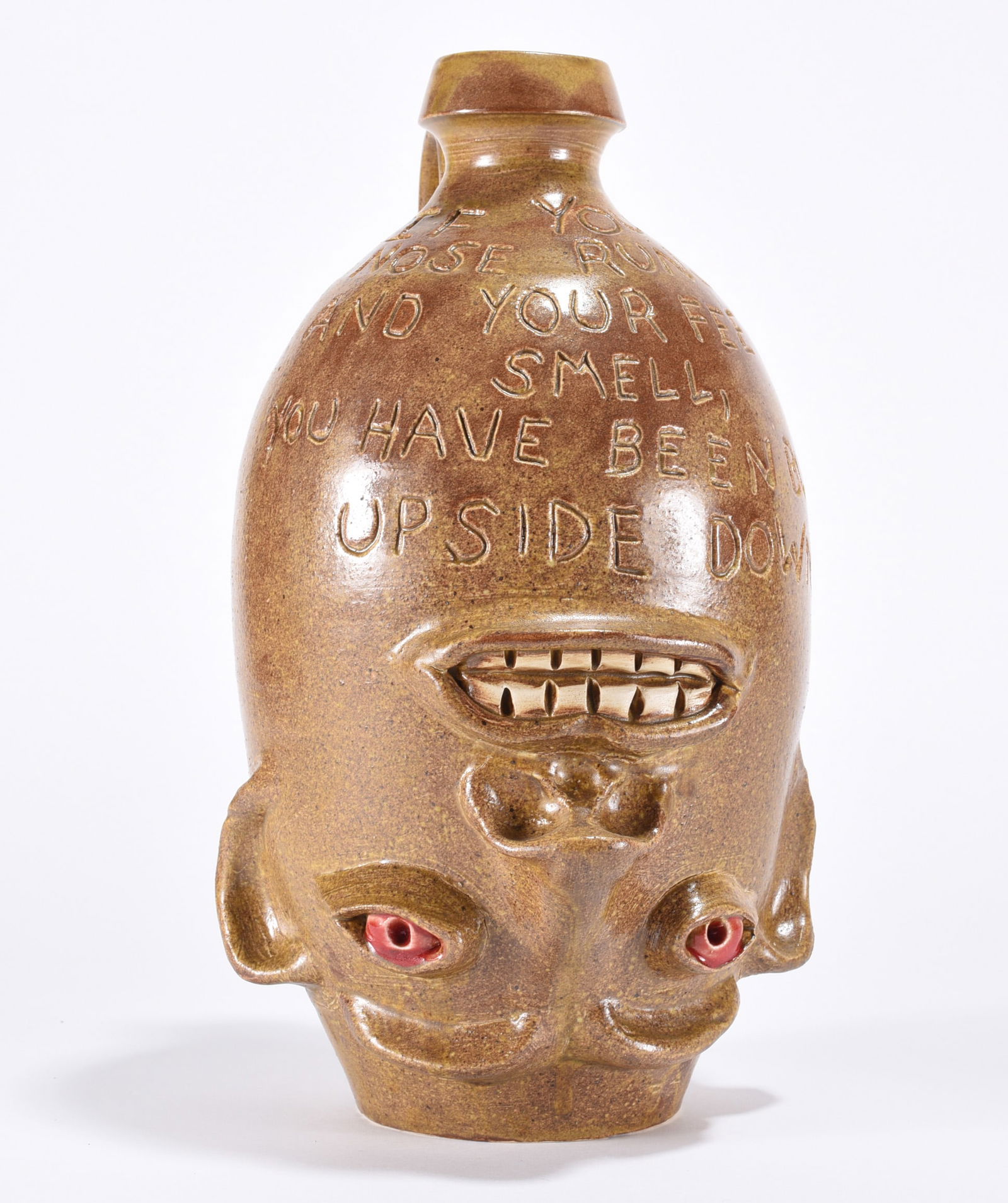 Randy Tobias Face Jug (1 of 4)