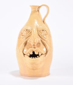 Jed Spunkers Face Jug