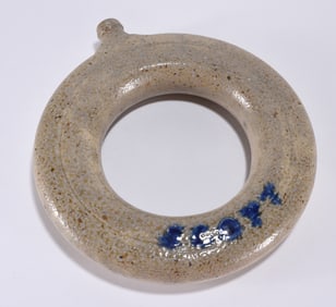 Ben Owen III Salt Glaze Ring Jug