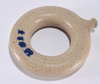 Ben Owen III Salt Glaze Ring Jug