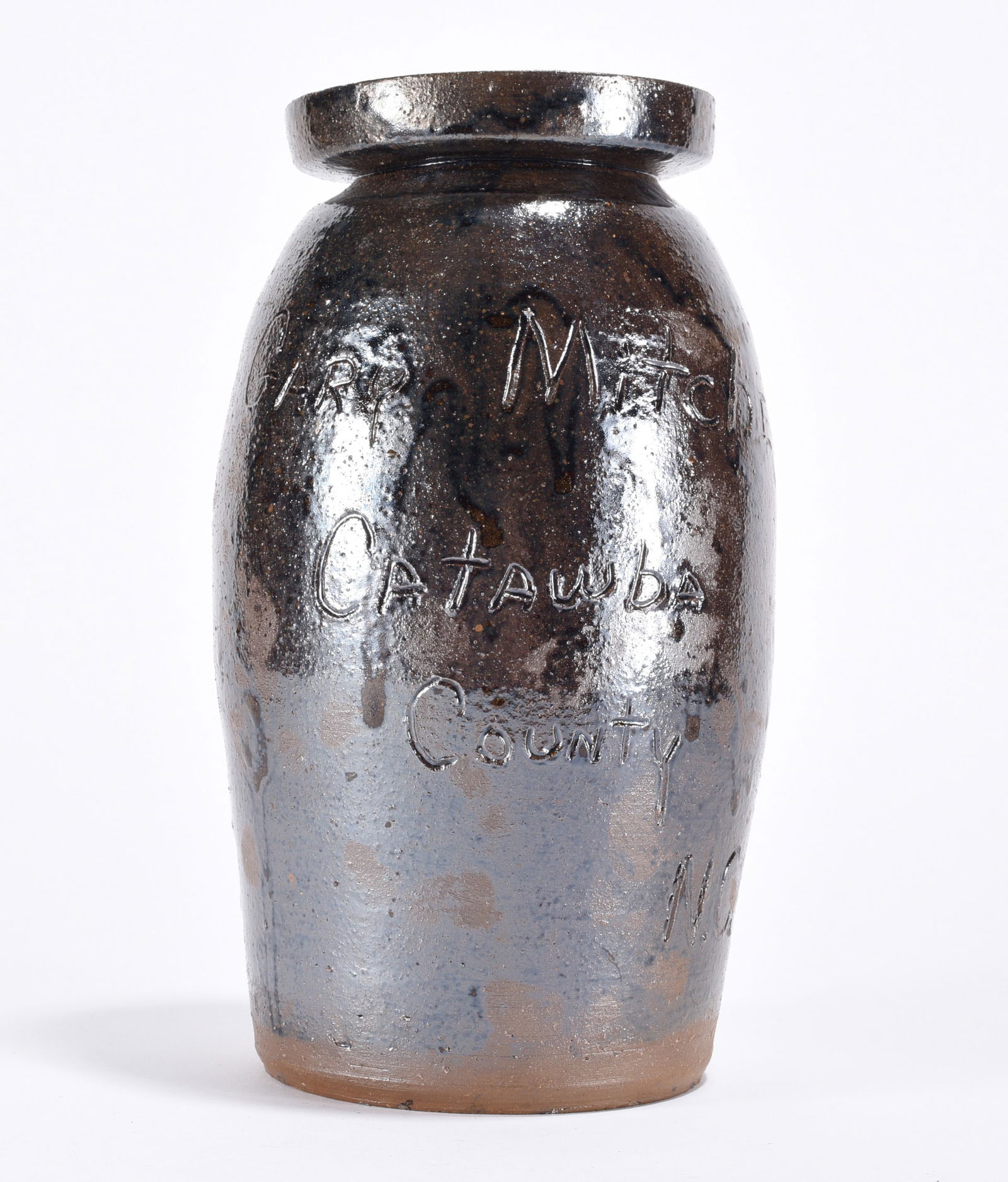 Gary Mitchell Pottery Crock (1 of 3)