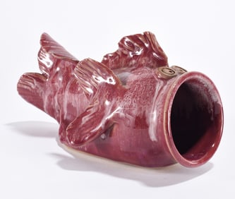 North Carolina Pottery Fish Figural