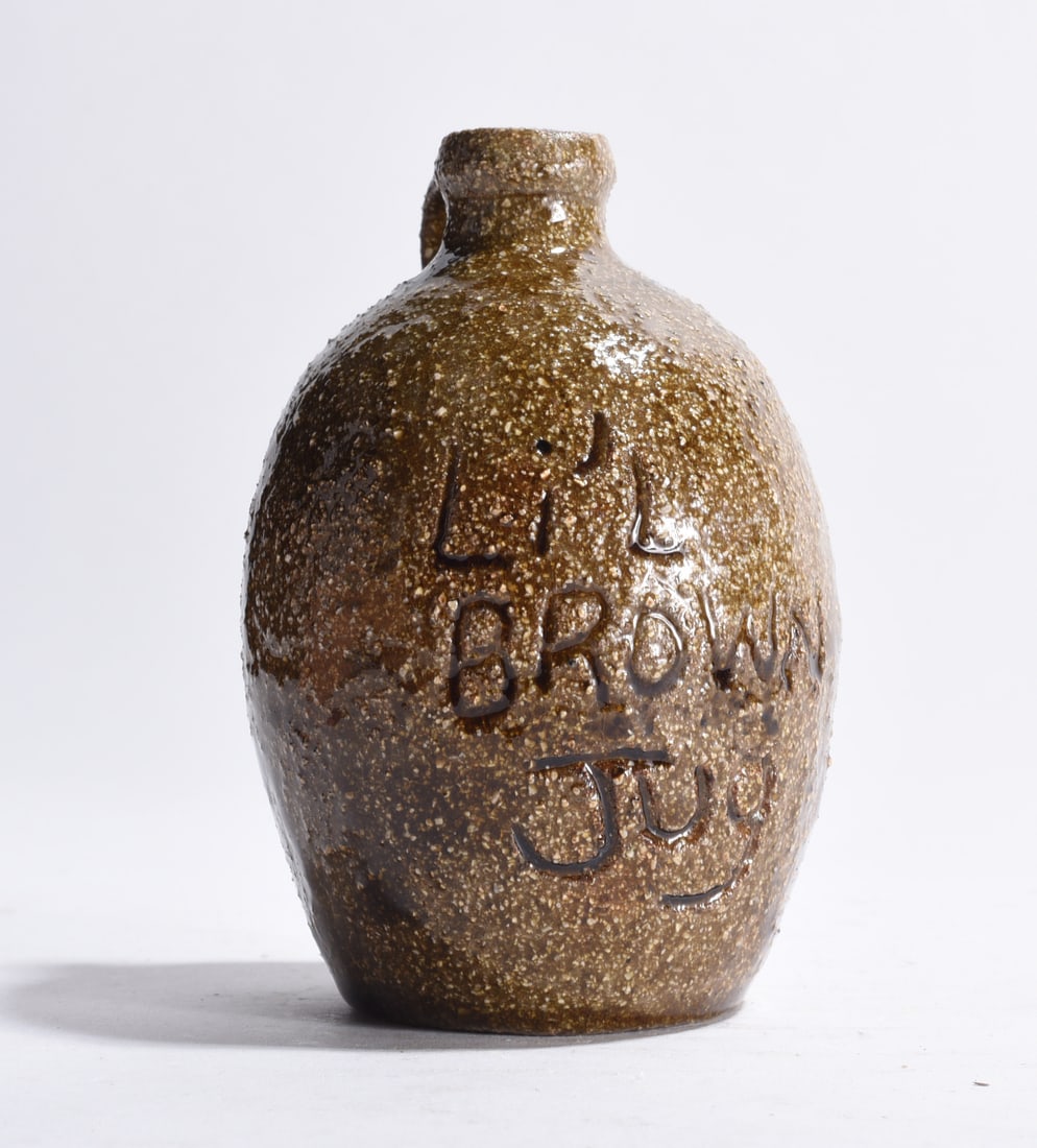 Randy Tobias Miniature Jug: 4" signed on bottom.