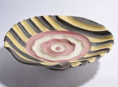 Studio Pottery Footed Compote