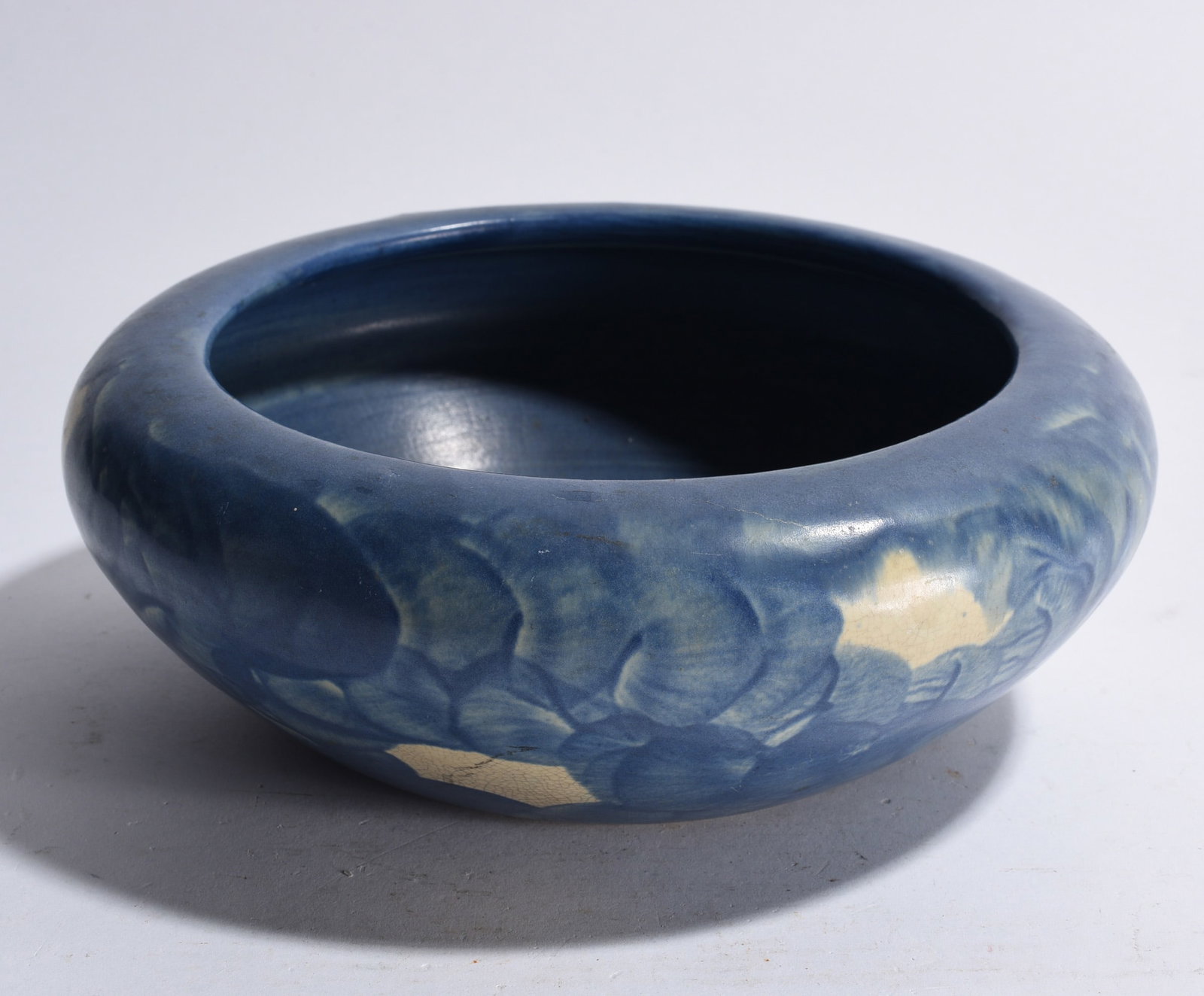 Peters and Reed Arts and Crafts Low Bowl: 9" width Peters and Reed Arts and Crafts Low Bowl