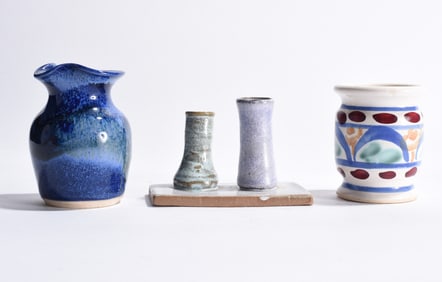 Group of Studio Pottery