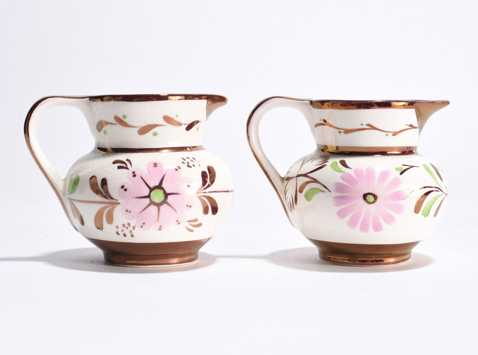 Copper Luster Pitchers (1 of 3)