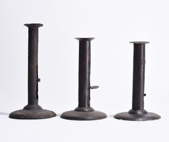 Hog Scraper Candle Sticks