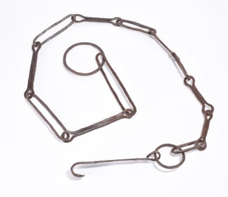 Antique Blacksmith Made Earth Trammel