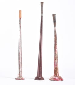 19th Century Antique Parade Horns