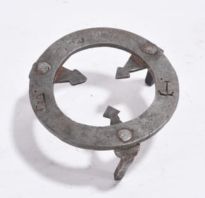 Iron Hand Forged Fireplace Trivet
