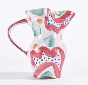 Stanley Mace Andersen Pottery Pitcher Signed