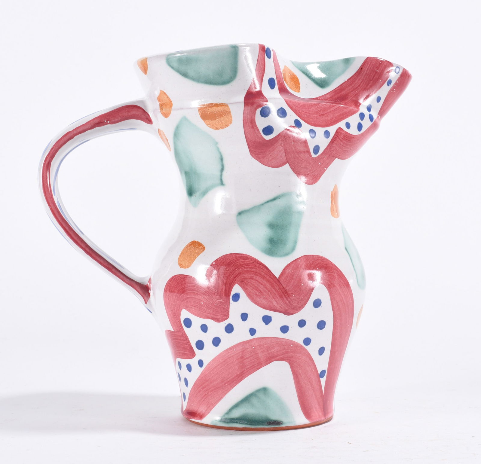 Stanley Mace Andersen Pottery Pitcher Signed (1 of 3)