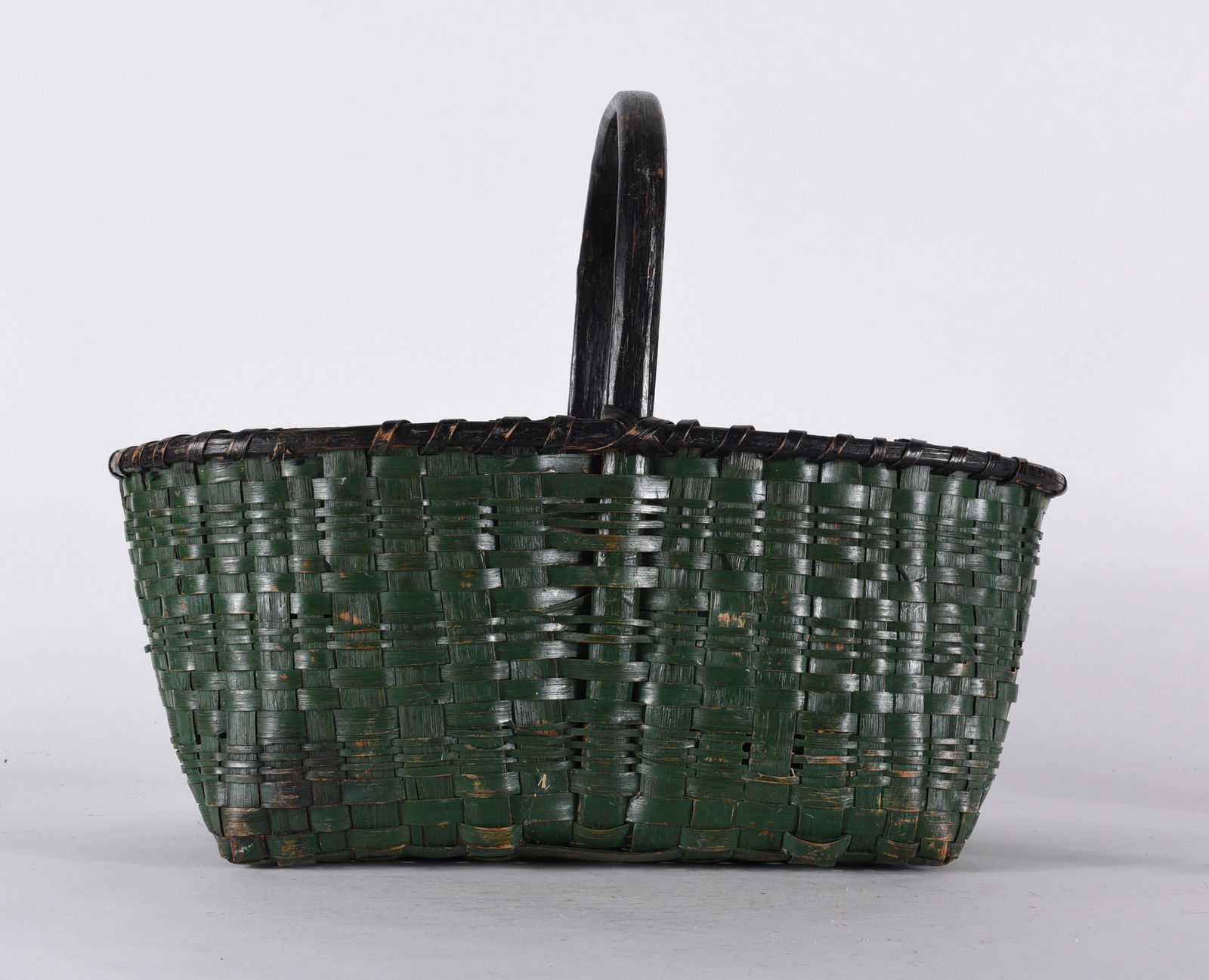 Painted Oak Split Basket (1 of 4)