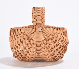 Contemporary Oak Split Basket