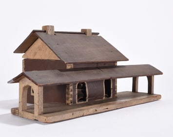 Folk Art Miniature House